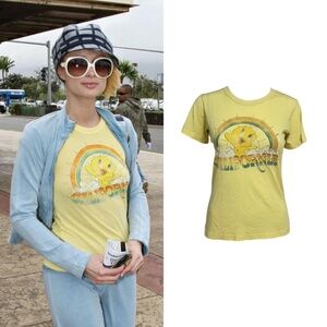 Tweety California Rainbow T-Shirt As Seen On Paris Hilton